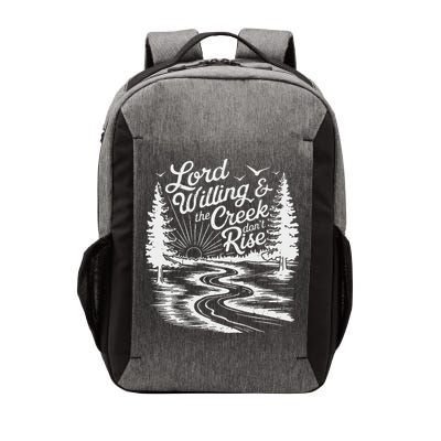 Lord Willin And The Creek DonT Rise Vector Backpack