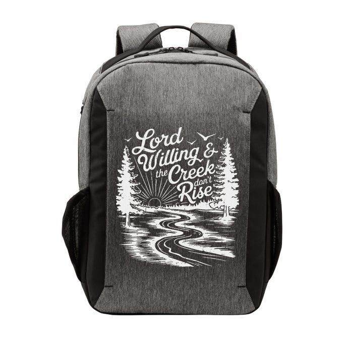 Lord Willin And The Creek DonT Rise Vector Backpack
