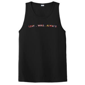 Love Wins Always Gift Great Gift PosiCharge Competitor Tank