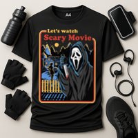Let's Watch A Scary Movie Funny Halloween Performance Shirt