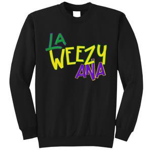 La Weezy Ana Mardi Gras Louisiana Fat Tuesday Sweatshirt