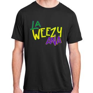 La Weezy Ana Mardi Gras Louisiana Fat Tuesday Adult ChromaSoft Performance T-Shirt