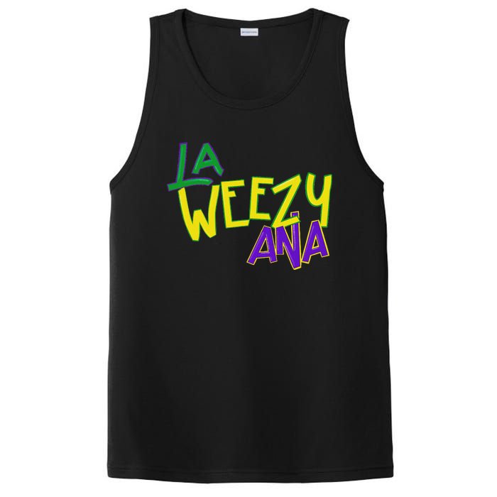 La Weezy Ana Mardi Gras Louisiana Fat Tuesday PosiCharge Competitor Tank