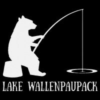Lake Wallenpaupack Bear Fishing Pennsylvania Gift Youth Performance Sprint T-Shirt