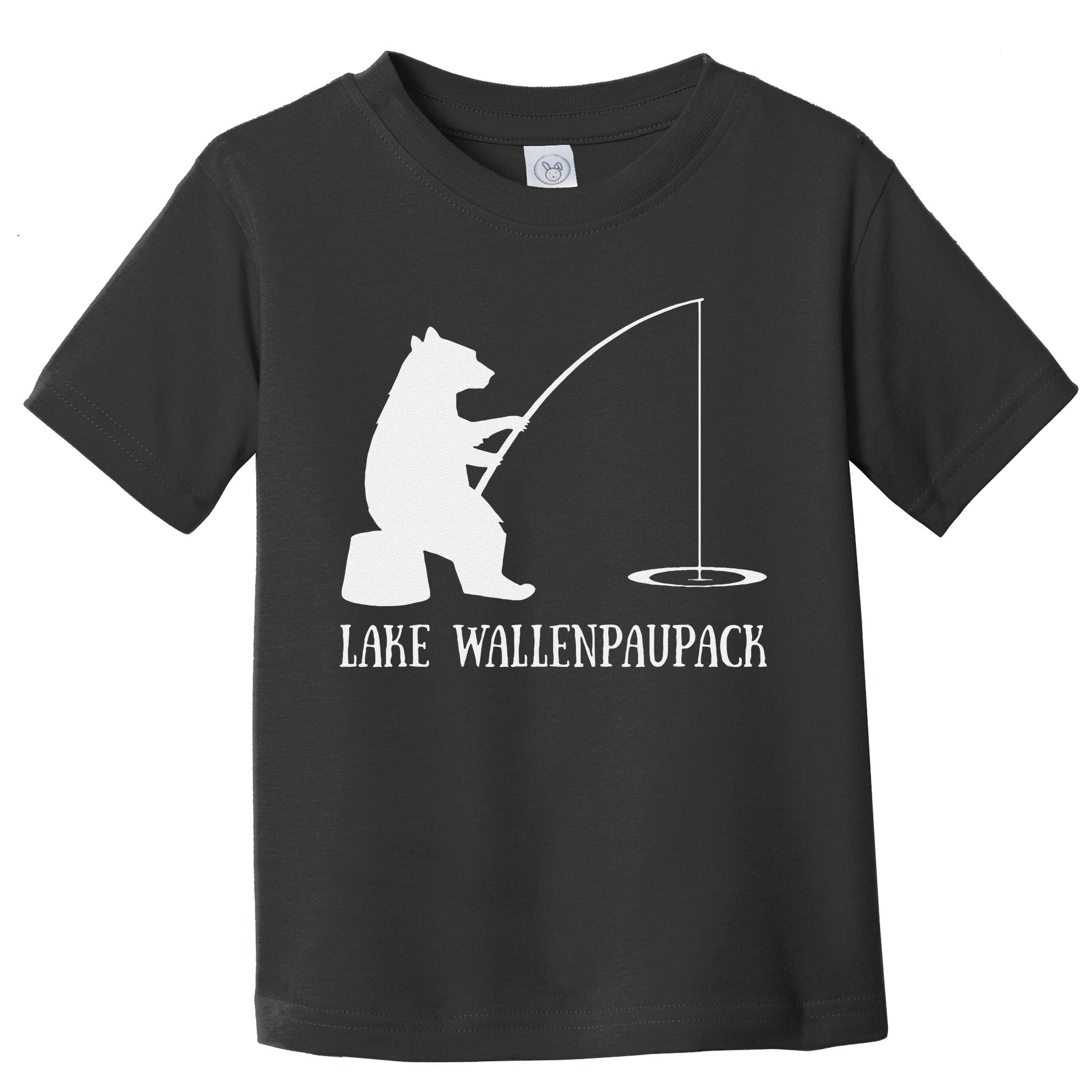 Lake Wallenpaupack Bear Fishing Pennsylvania Gift Toddler T-Shirt