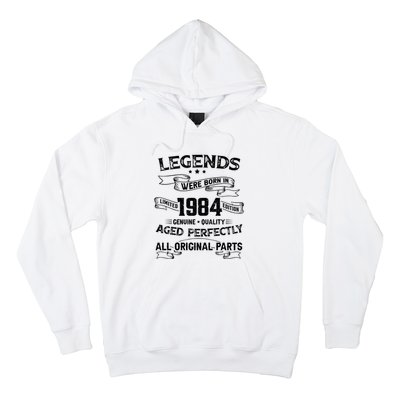 Legends Were Born In 1984 Hoodie