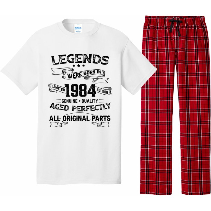 Legends Were Born In 1984 Pajama Set