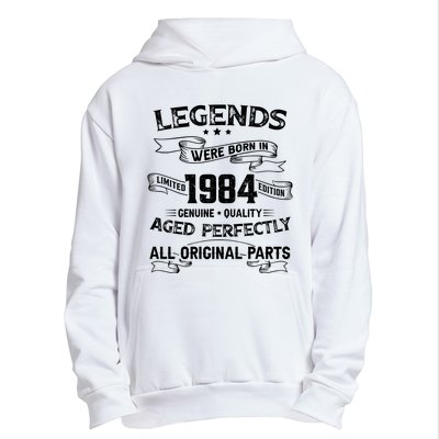 Legends Were Born In 1984 Urban Pullover Hoodie