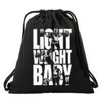 Light Weight Baby Ronnie Coleman Squat Bench Drawstring Bag