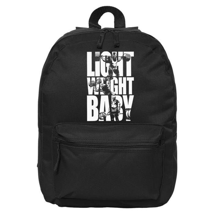 Light Weight Baby Ronnie Coleman Squat Bench 16 in Basic Backpack