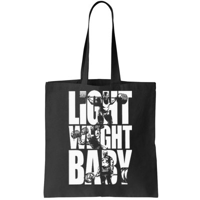 Light Weight Baby Ronnie Coleman Squat Bench Tote Bag