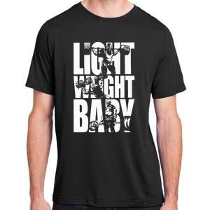 Light Weight Baby Ronnie Coleman Squat Bench Deadlift Gym Adult ChromaSoft Performance T-Shirt