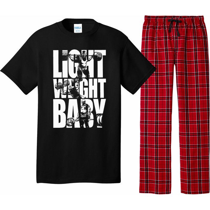 Light Weight Baby Ronnie Coleman Squat Bench Deadlift Gym Pajama Set