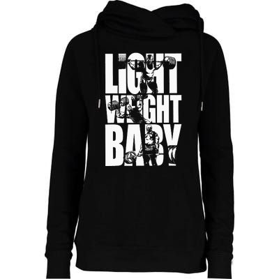 Light Weight Baby Ronnie Coleman Squat Bench Deadlift Gym Womens Funnel Neck Pullover Hood