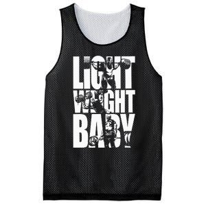 Light Weight Baby Ronnie Coleman Squat Bench Deadlift Gym Mesh Reversible Basketball Jersey Tank