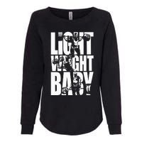 Light Weight Baby Ronnie Coleman Squat Bench Deadlift Gym Womens California Wash Sweatshirt