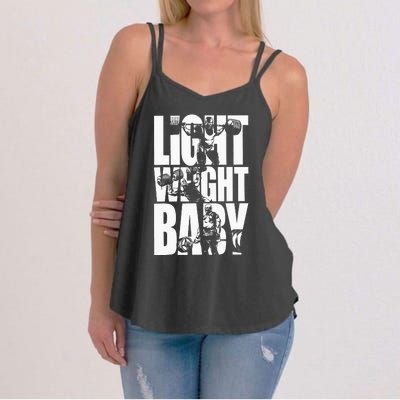 Light Weight Baby Ronnie Coleman Squat Bench Deadlift Gym Women's Strappy Tank