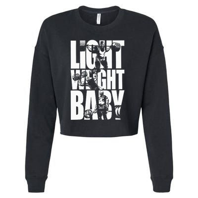 Light Weight Baby Ronnie Coleman Squat Bench Deadlift Gym Cropped Pullover Crew