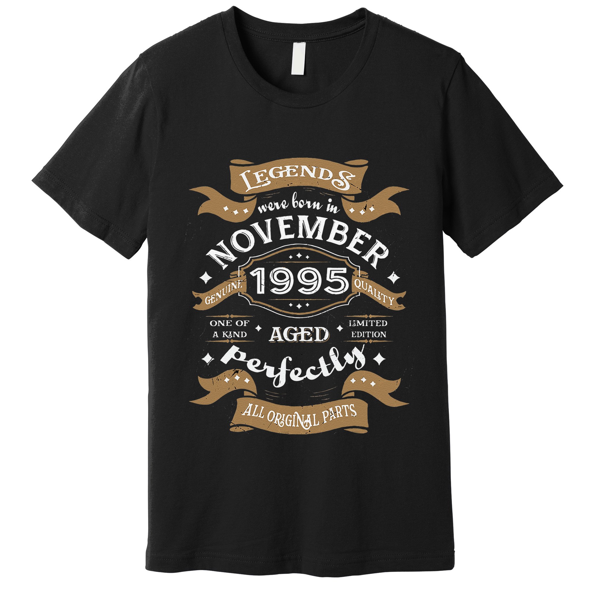 Legends Were Born In November 1995 Birthday Gift Premium T-Shirt