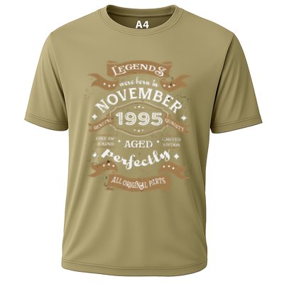 Legends Were Born In November 1995 Birthday Gift Cooling Performance Crew T-Shirt