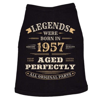 Legends Were Born In 1957 67th Birthday Gift Turning 67 Years Old Doggie Tank