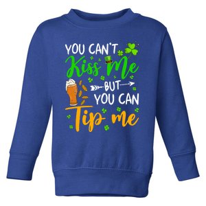 Lucky Waitress Bartender Waiter Tee Shamrock St Patricks Day Gift Toddler Sweatshirt