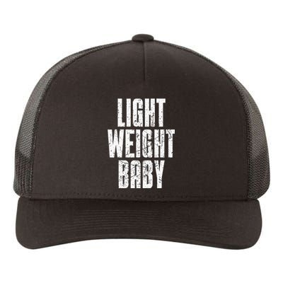 Light Weight Baby  Old School Bodybuilding Yupoong Adult 5-Panel Trucker Hat