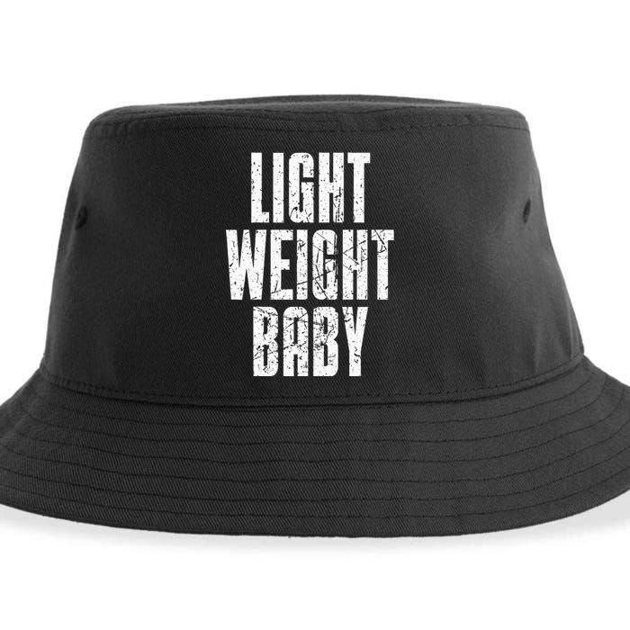 Light Weight Baby  Old School Bodybuilding Sustainable Bucket Hat