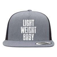 Light Weight Baby  Old School Bodybuilding Flat Bill Trucker Hat