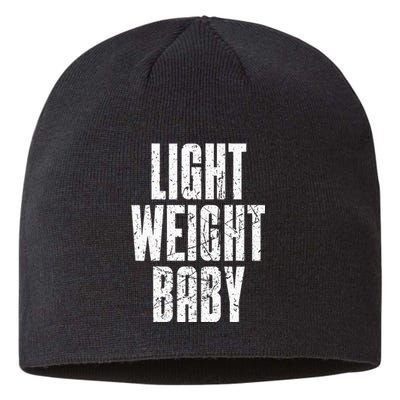 Light Weight Baby  Old School Bodybuilding Sustainable Beanie