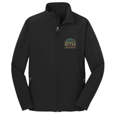 Legends Were Born In 1943 80 Year Old Gifts 80th Birthday Core Soft Shell Jacket