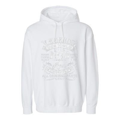 Legends Were Born In 1973 50 Years Old Gifts 50th Birthday Garment-Dyed Fleece Hoodie