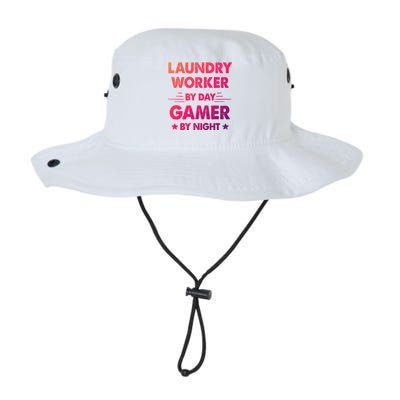 Laundry Worker By Day Gamer By Night Cute Gift Legacy Cool Fit Booney Bucket Hat