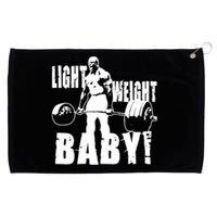 Light Weight Baby - Ronnie Coleman Gym Motivational Grommeted Golf Towel