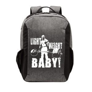 Light Weight Baby - Ronnie Coleman Gym Motivational Vector Backpack