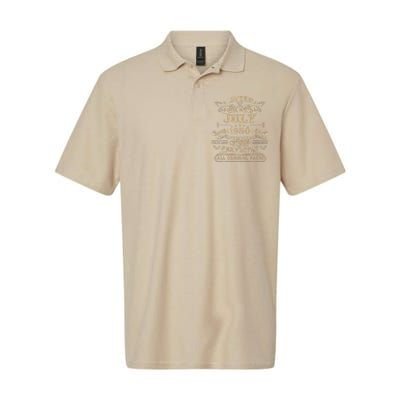 Legends Were Born In July 1950 73 Year Old Birthday Gifts Softstyle Adult Sport Polo