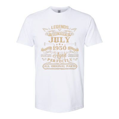 Legends Were Born In July 1950 73 Year Old Birthday Gifts Softstyle CVC T-Shirt