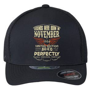 Legendary Were Born In November 1984 – Happy Birthday Flexfit Unipanel Trucker Cap