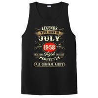 Legends Were Born In July 1958 65th Birthday Gifts PosiCharge Competitor Tank