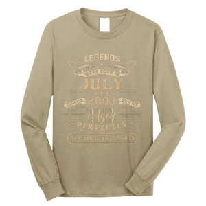 Legends Were Born In July 2003 20 Year Old Birthday Gifts Long Sleeve Shirt