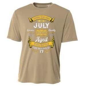 Legends Were Born In July 2006 17th Birthday Gift 17 Yrs Old Cooling Performance Crew T-Shirt