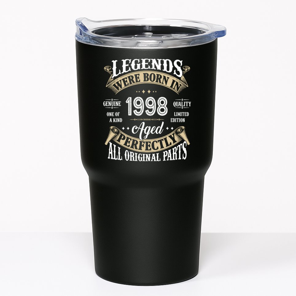 Legends Were Born In 1998 Aged Perfectly Birthday Tumbler