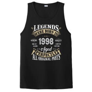 Legends Were Born In 1998 Aged Perfectly Birthday PosiCharge Competitor Tank