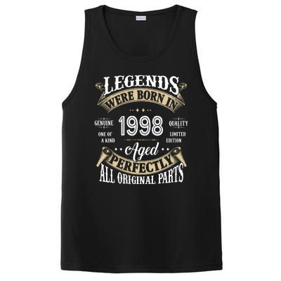 Legends Were Born In 1998 Aged Perfectly Birthday PosiCharge Competitor Tank