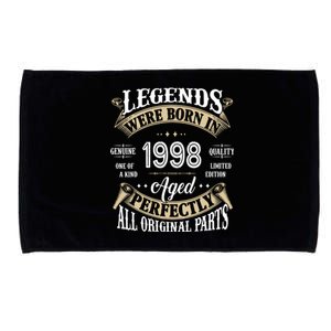 Legends Were Born In 1998 Aged Perfectly Birthday Microfiber Hand Towel