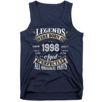 Legends Were Born In 1998 Aged Perfectly Birthday Tank Top