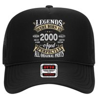 Legends Were Born In 2000 Aged Perfectly Birthday Trucker Hat