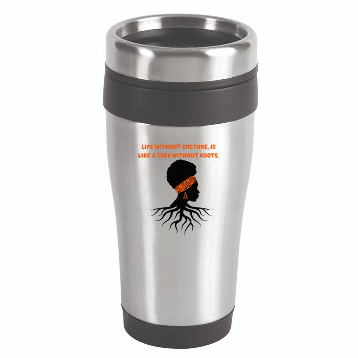 Life Without Culture Is Like A Tree Without Roots 16oz Travel Tumbler