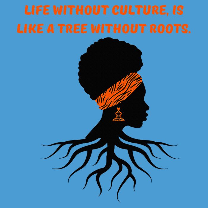 Life Without Culture Is Like A Tree Without Roots Tie Dye Hoodie