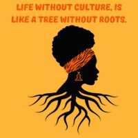 Life Without Culture Is Like A Tree Without Roots Pom Pom 12in Knit Beanie